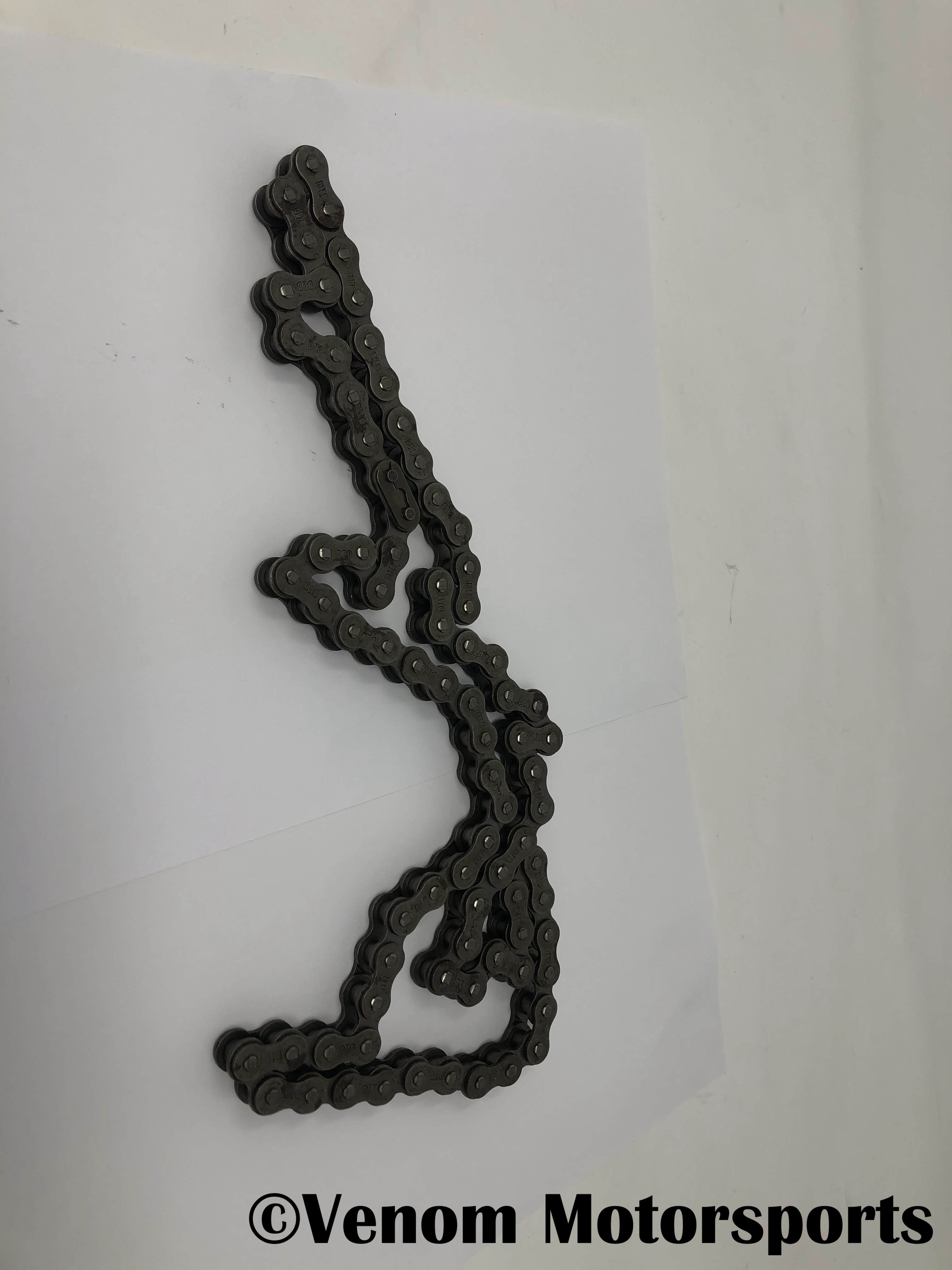 Venom X15 Replacement Chain - High-Quality Motorcycle Drive Chain for Dirt Bikes & ATVs | Durable & Smooth Performance for Off-Road Riding & Racing
