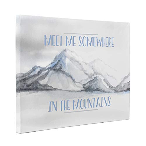 Somewhere in the Mountains Canvas Wall Art - Nature Landscape Painting for Living Room, Bedroom & Office Decor - Perfect for Home & Office Wall Decorations