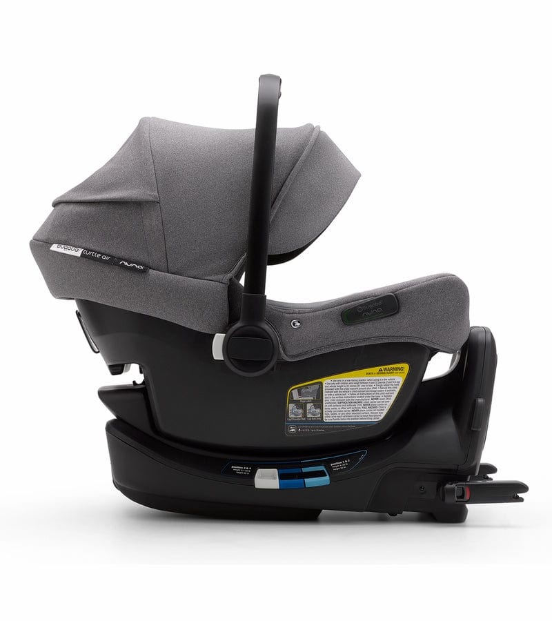 Nuna Bugaboo Turtle Air Convertible Car Seat with Base - Safe & Comfortable Infant to Toddler Car Seat for Travel & Daily Commute