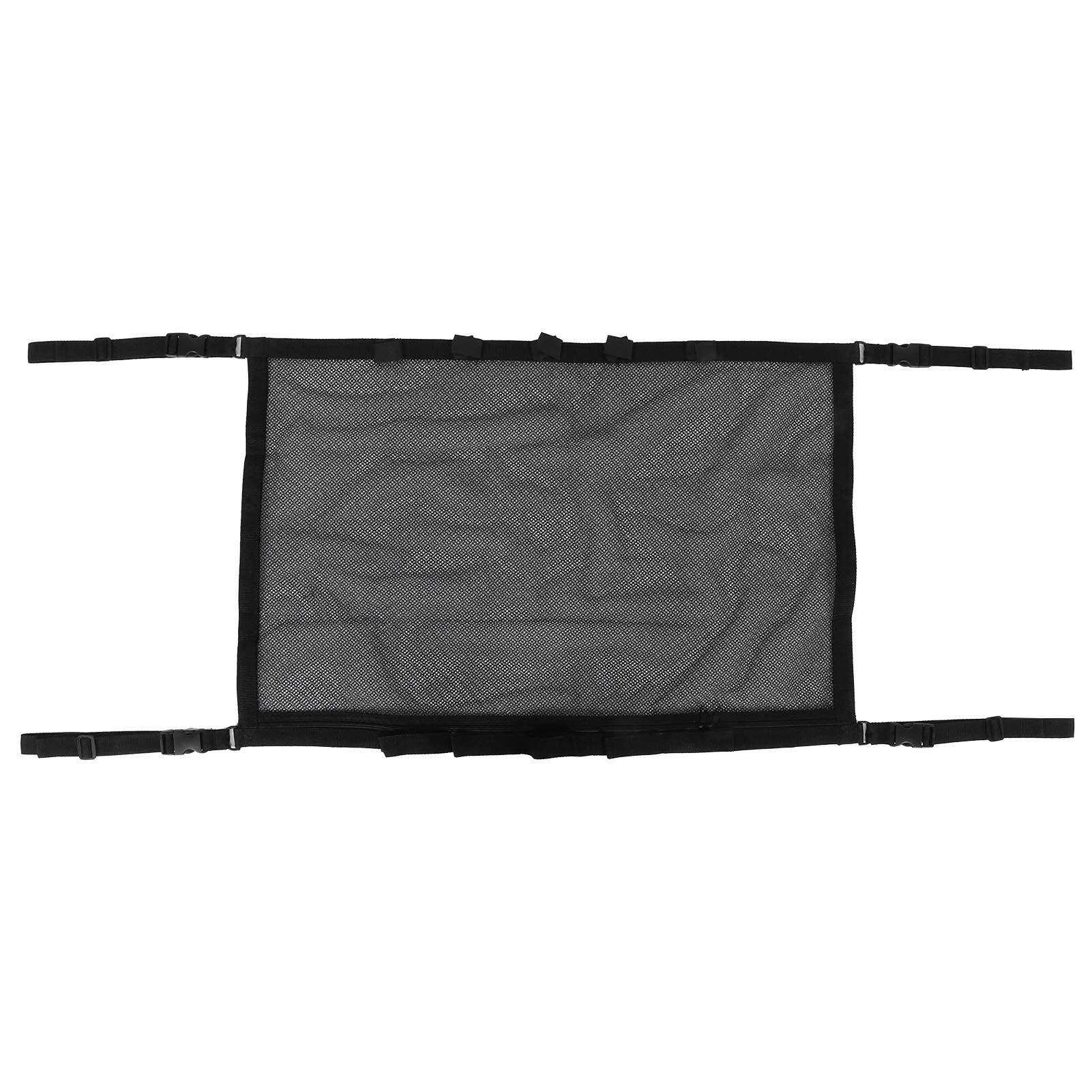 OUKENS Car Ceiling Storage Net Pocket - Roof Organizer for Long Trips, Travel Accessories, Holds Quilts, Toys, Towels & Sundries - Perfect for Road Trips, Camping & Family Vacations