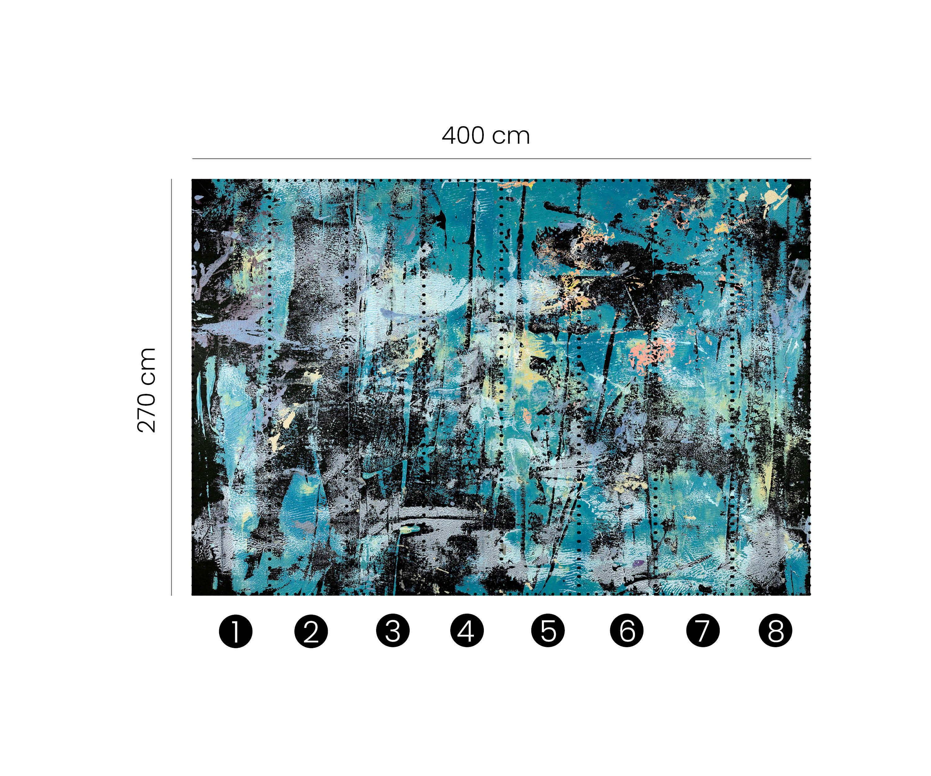 Stylish Digital Wallpaper & Wall Mural 2539V11 - Perfect for Home Decor, Bedroom, Living Room, and Office Spaces