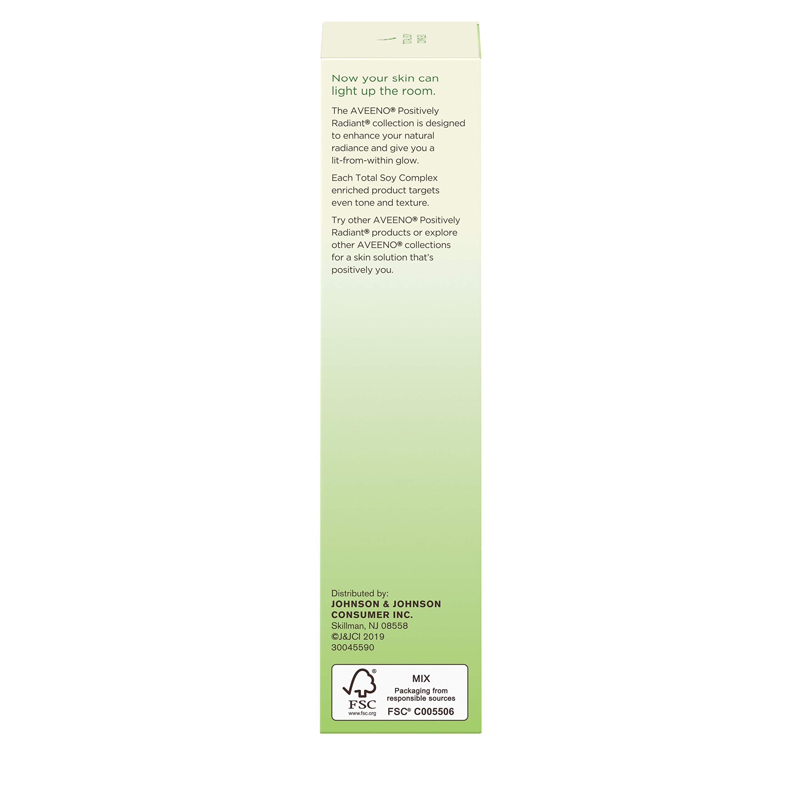Aveeno Positively Radiant Daily Face Moisturizer with SPF 30 Sunscreen - 2.3 Fl Oz (Pack of 12) | Oil-Free, Non-Comedogenic & Hypoallergenic Facial Lotion for Glowing Skin | Perfect for Daily Use, Travel & On-The-Go Hydration