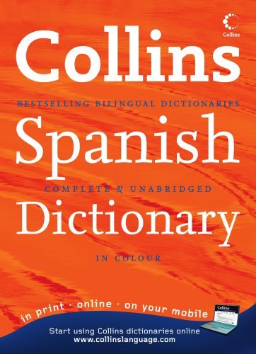 Collins Spanish Dictionary - Complete & Unabridged (8th Edition Hardcover) - Perfect for Language Learning, Travel, and Academic Studies