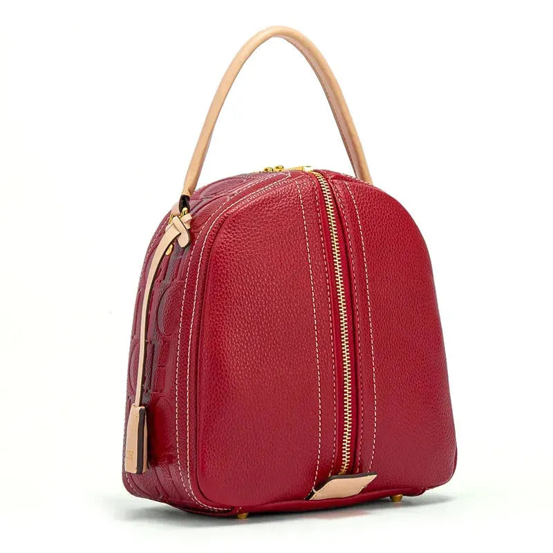 Elegant Embossed Letter Women's Handbag - Stylish Crossbody Purse for Work, Travel & Everyday Use
