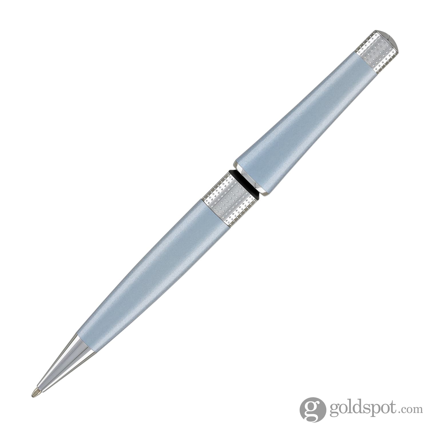 Premium Cross Beverly Ballpoint Pen - Light Blue Elegant Writing Instrument for Office, School & Gift Giving