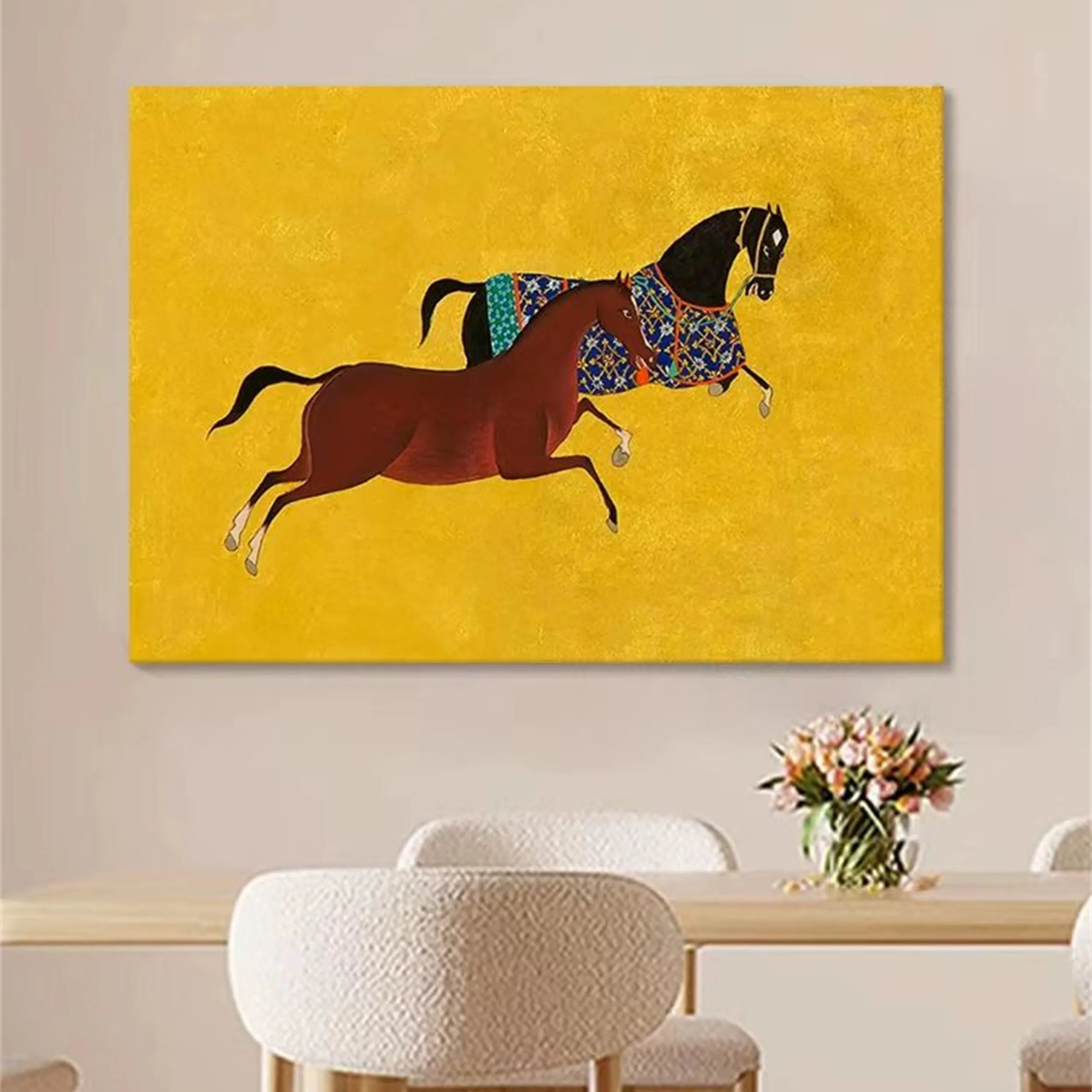 Animal Art Painting #AP016 - Handmade Canvas Wall Decor for Living Room, Bedroom & Office - Wildlife & Nature Inspired Home Decor