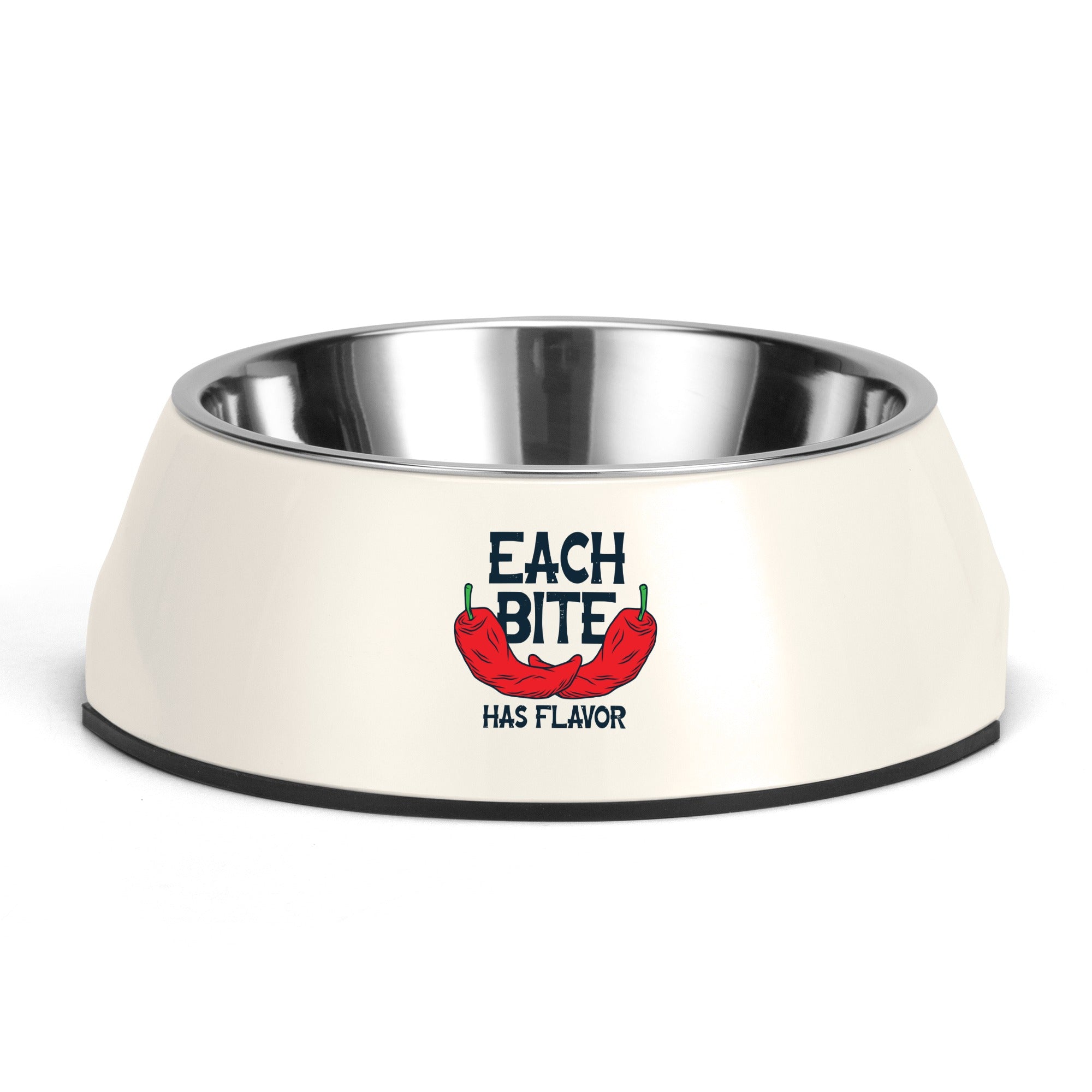 Flavorful Pet Food Bowl - Non-Slip Design for Dogs & Cats - Perfect for Mealtime, Travel & Outdoor Use