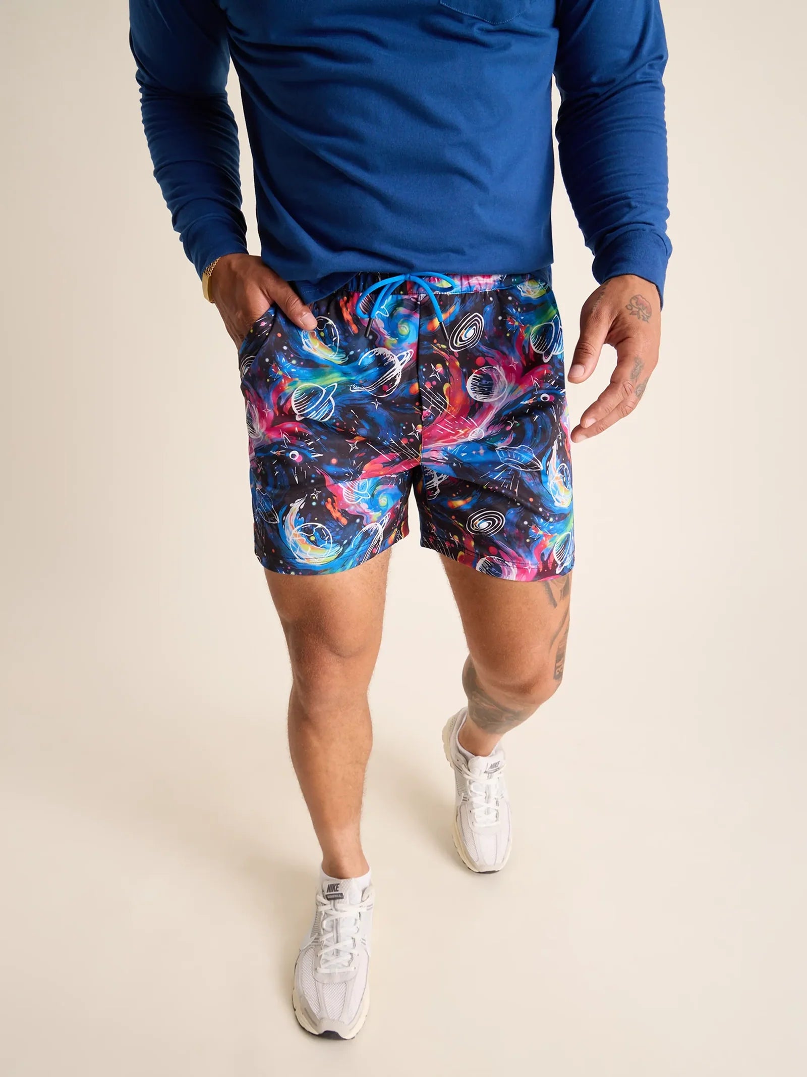 Chubbies The Galactic Odysseys Boxer Briefs - Black Plaid Pattern Men's Underwear | Soft Comfortable Breathable for Everyday Wear & Gym
