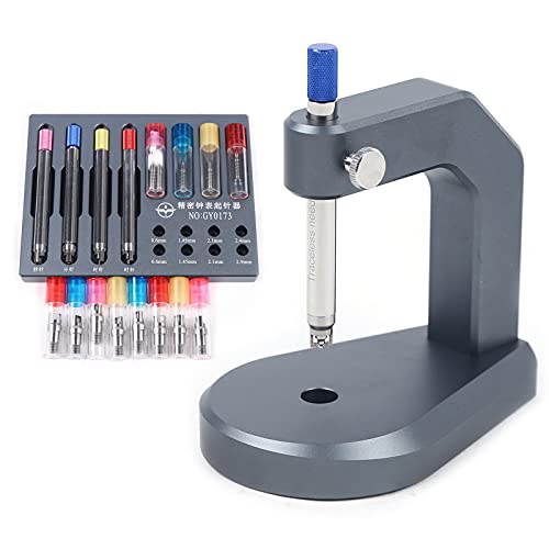 Professional Watch Hand Presser Tool Kit - Watch Repair Needle Installation & Remover Set for Watchmakers | Perfect for Watch Maintenance, Battery Replacement & DIY Watch Repair