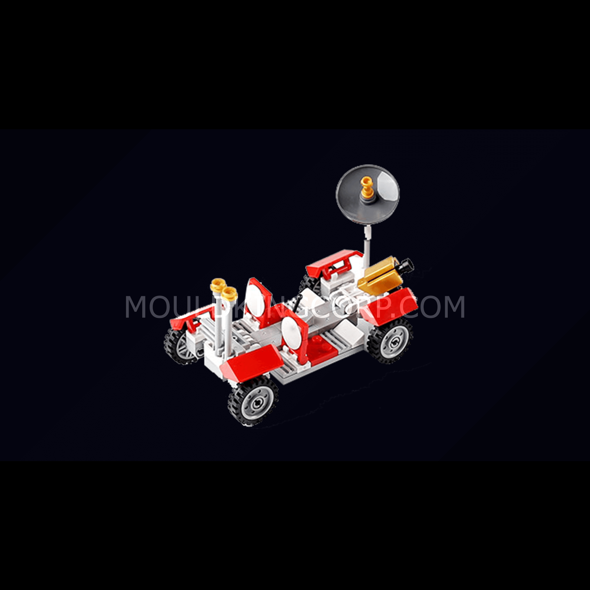Mould King 21006 Apollo 11 Spacecraft Building Blocks Set - 7,106 Pieces STEM Educational Toy for Adults & Kids | Perfect for Space Enthusiasts, Birthday Gifts & Home Decoration