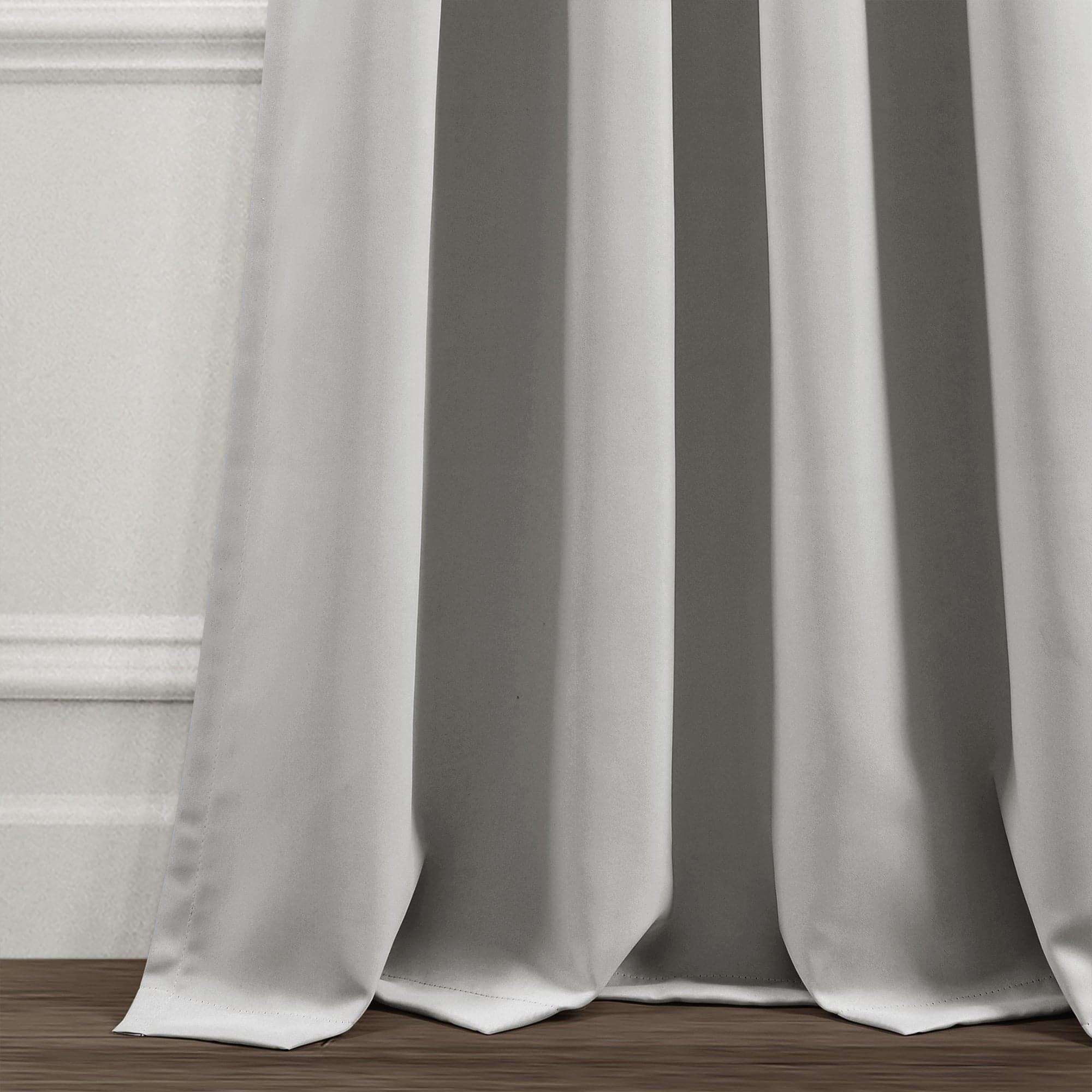 Blackout Curtain Panel Set with Insulated Rod Pocket - Thermal Energy Efficient Room Darkening Drapes for Bedroom, Living Room & Home Theater