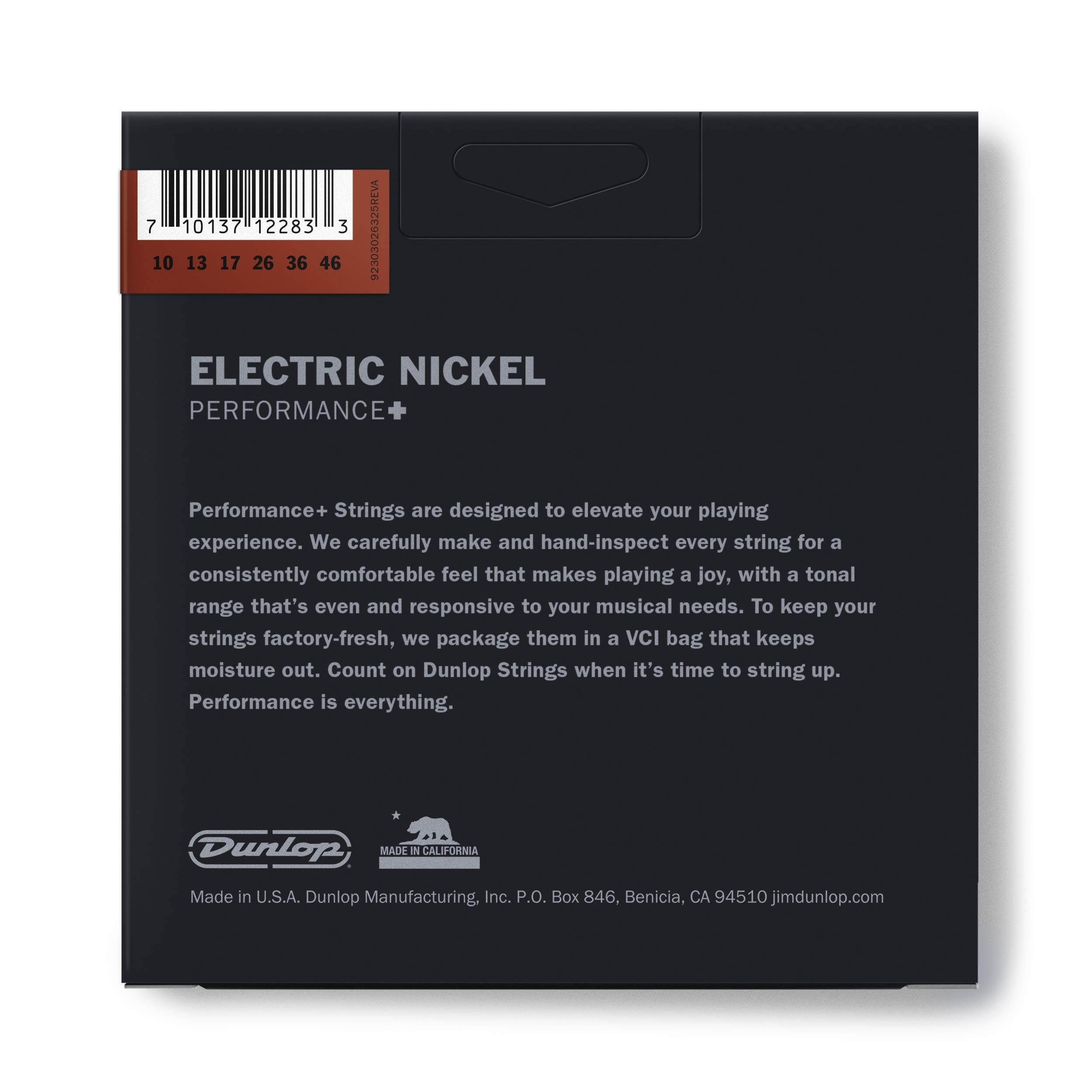 Jim Dunlop Performance+ 10/46 Electric Guitar Strings - 6 Pack Bundle with Dunlop Ultimate Lemon Oil 4oz | Premium Nickel Wound Strings & Fretboard Conditioner Kit for Electric Guitars | Perfect for Rock, Blues & Studio Recording