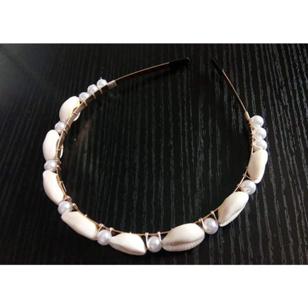Boho Pearl Shell Headband for Beach & Summer Fashion