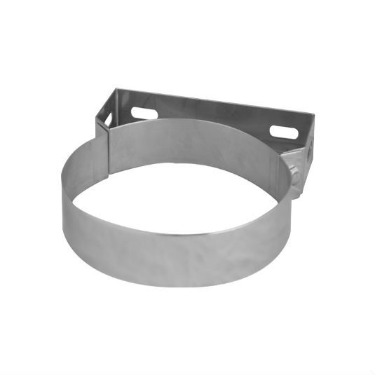 AllFuelHST Wall Bracket for 6-Inch Inner Diameter Chimney Pipe - Heavy Duty Support for Wood Stove, Fireplace & Venting Systems - Indoor/Outdoor Use