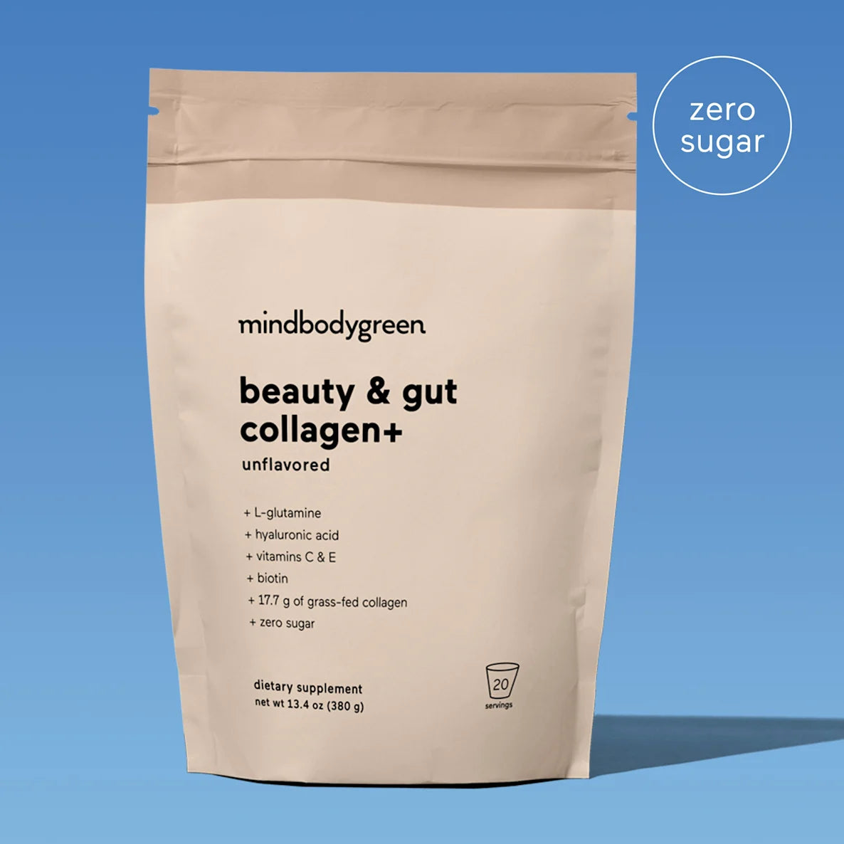 Beauty & Gut Collagen+ Powder - Bi-Monthly Subscription for Skin, Hair & Digestive Health | Perfect for Smoothies, Coffee & Daily Wellness Routine