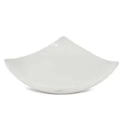 4 Inch Flared Square Plate - Durable Stainless Steel for Home Decor, DIY Projects & Industrial Use