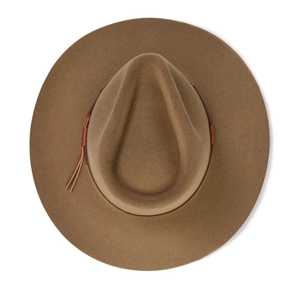 Stetson Catera Gun Club Hat for Men - Classic Western Cowboy Hat for Hunting, Outdoor & Casual Wear - Durable Felt Hat with Leather Band