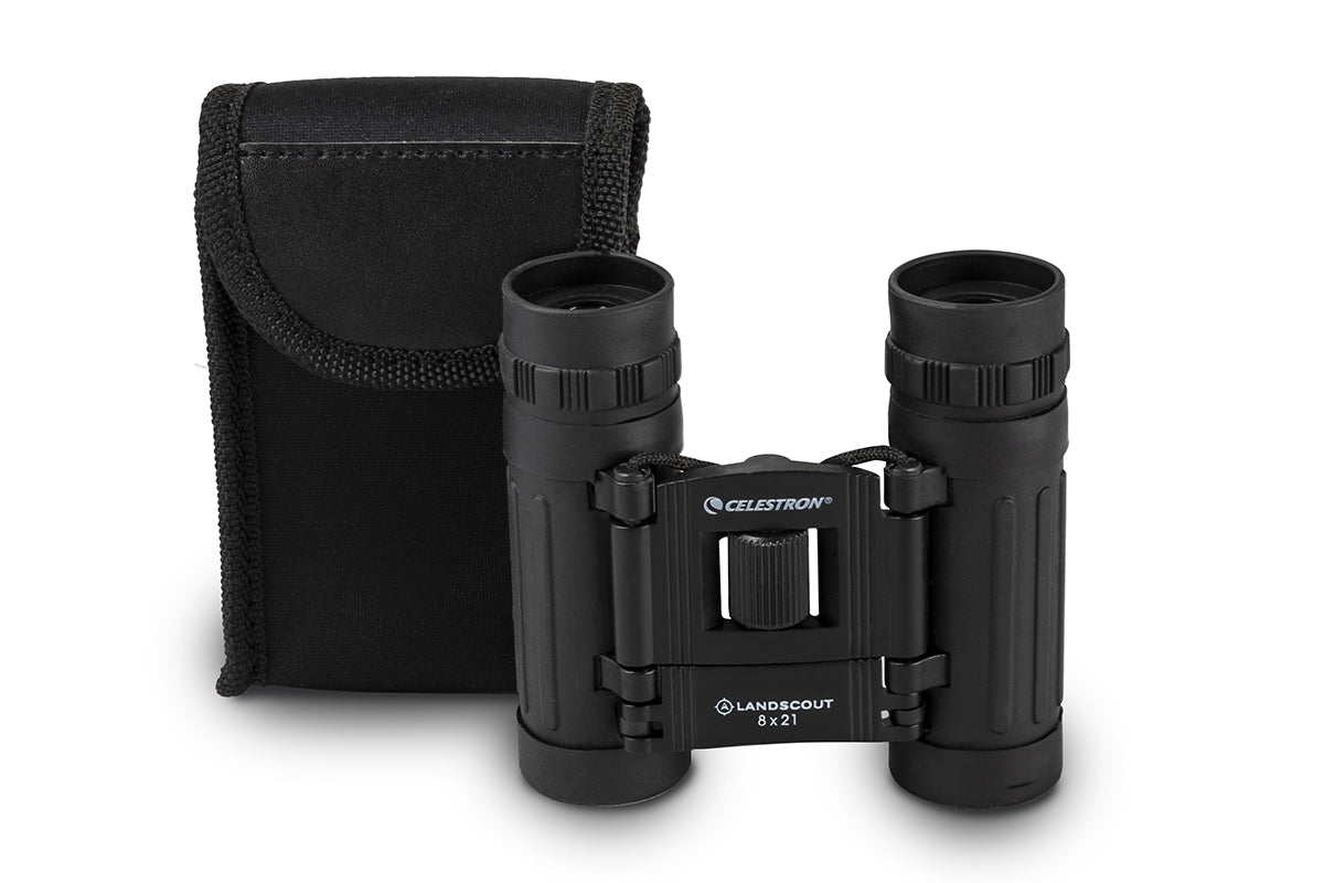 LandScout 8x21mm Compact Roof Prism Binoculars for Bird Watching, Hiking, and Outdoor Adventures - Lightweight & Waterproof Travel Binoculars