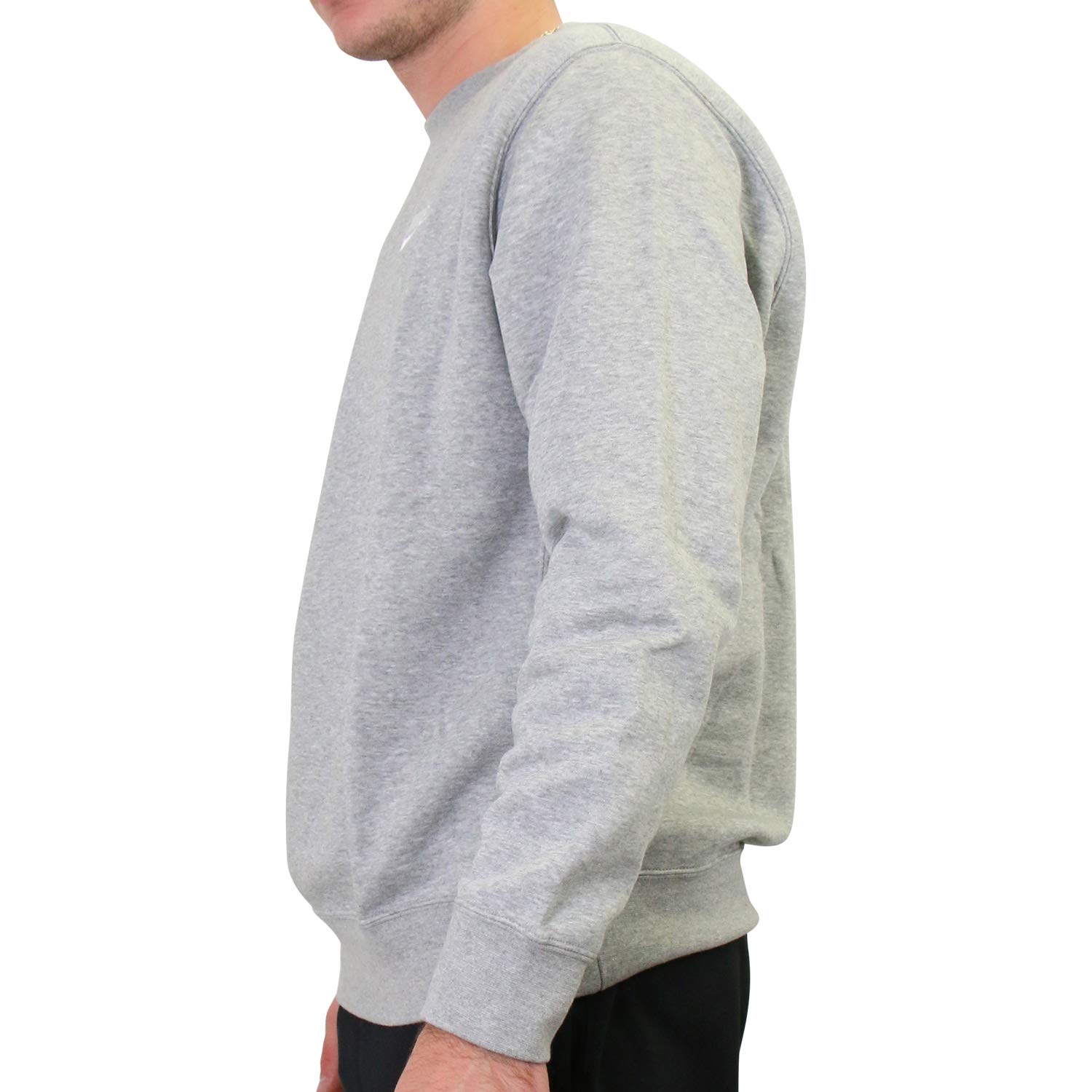 Nike Men's NSW Club Crew Sweatshirt - Comfortable Cotton Pullover for Casual Wear, Gym & Street Style