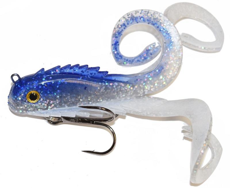 Chaos Tackle Micro Medussa Fishing Lures (2 Pack) - Perfect for Bass, Trout, and Panfish in Freshwater Lakes and Rivers
