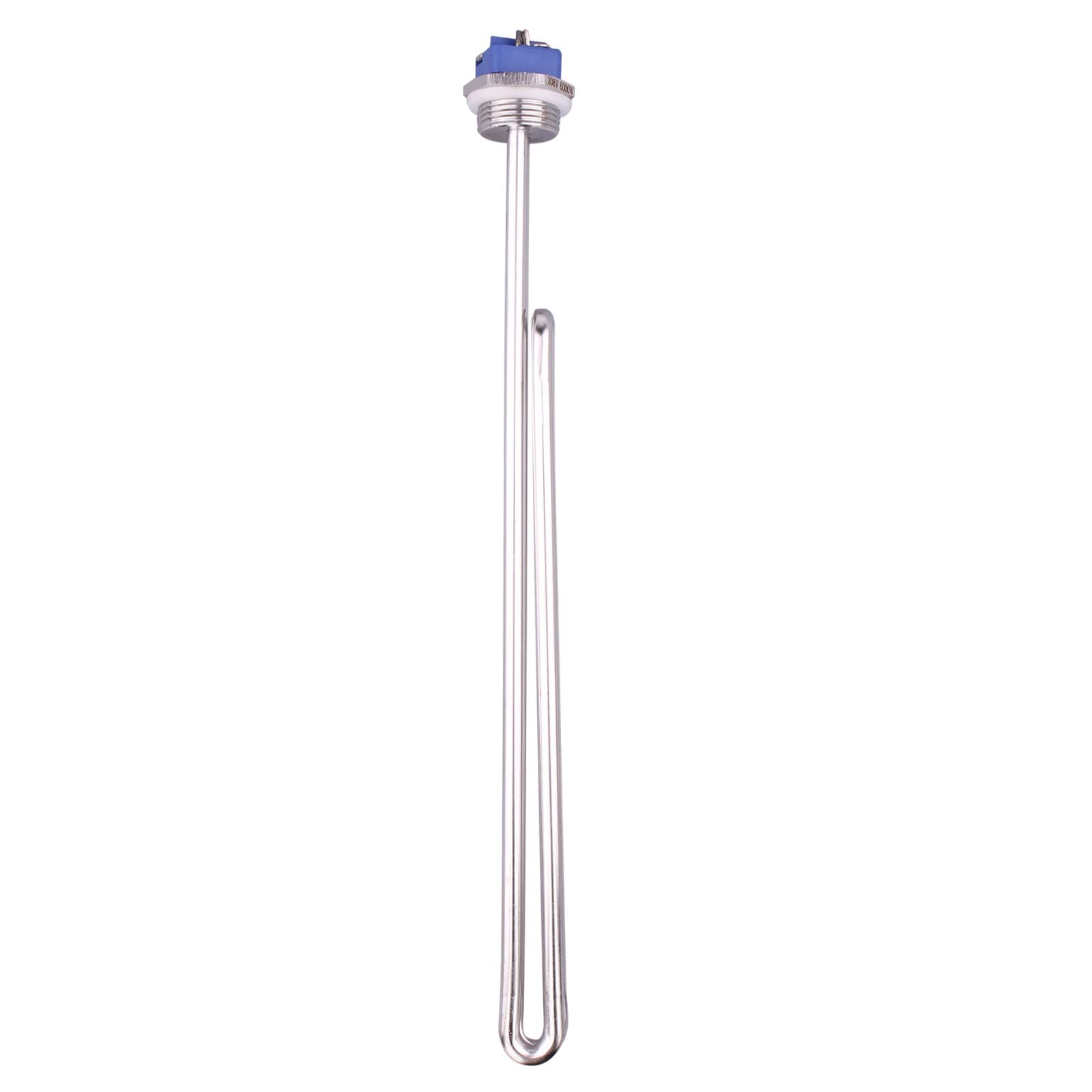 DERNORD 6000W 208V Screw-in Foldback Water Heater Element - Low Watt Density for Home, RV & Commercial Use - High Efficiency Heating Solution