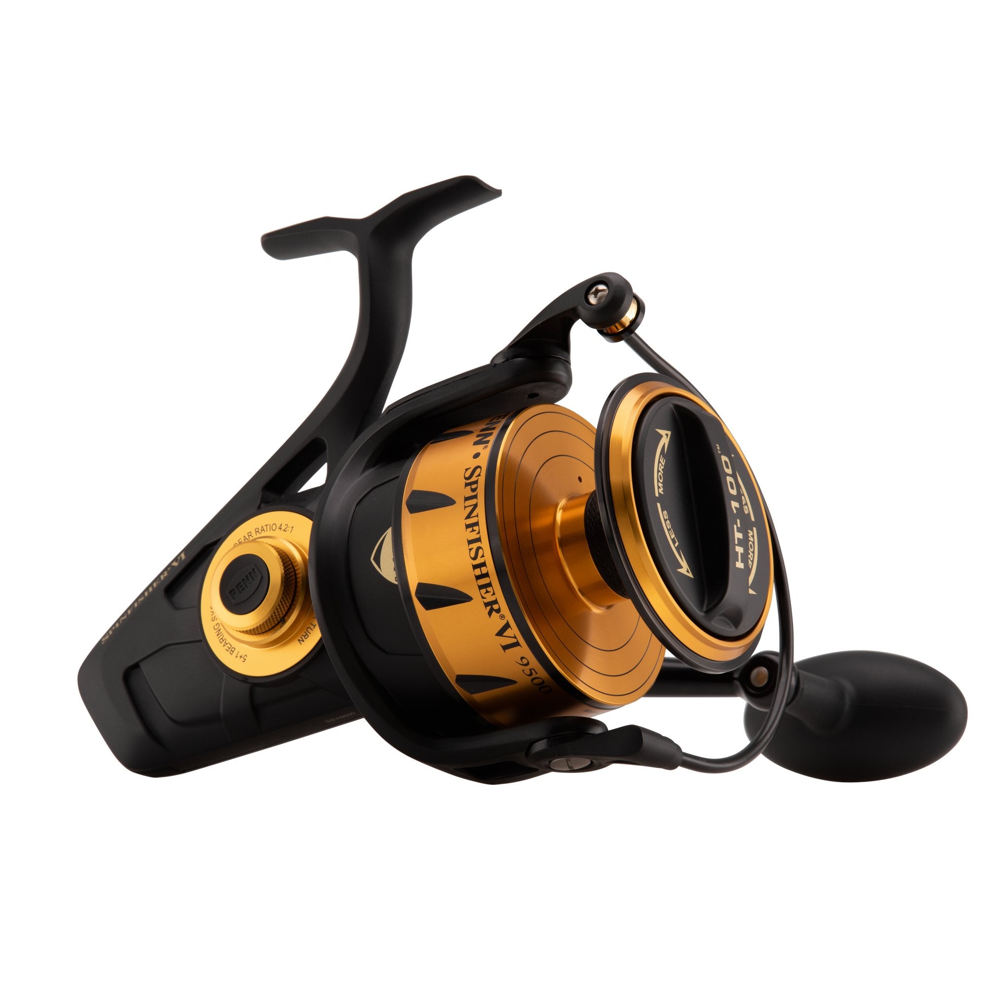 Penn Spinfisher VI Spinning Reel - Saltwater Fishing Reel with 6+1 Shielded Ball Bearings - Perfect for Surf Fishing, Offshore & Inshore Angling