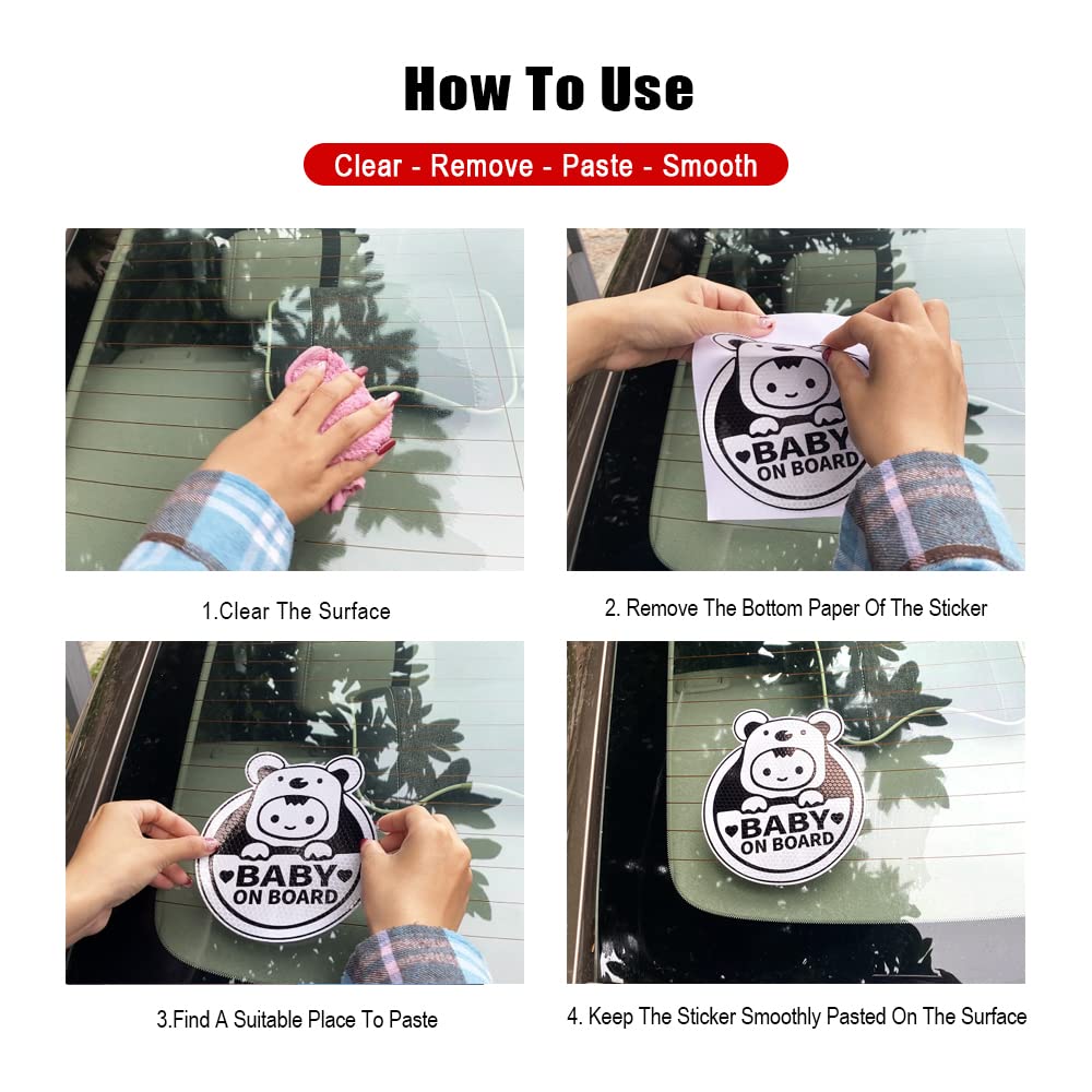 Christmas Reindeer Peeking Window Stickers - Cute Elk Snowman Car Decals, Holiday Bumper Stickers for Home & Auto Decor (Reindeer, 1 Pack) - Perfect for Christmas Party, Winter Home Decor & Car Window Decoration