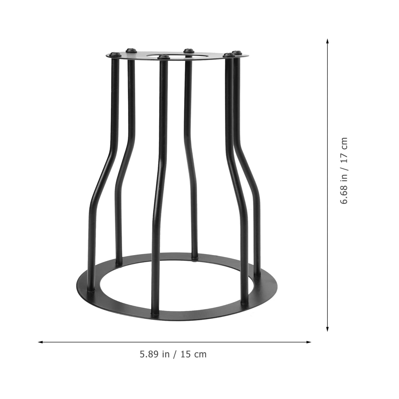 Balacoo Iron Lampshade - Chic Lighting Accessory for Pendant Lights | Durable Metal Lamp Shade Protector | Perfect for Living Room, Bedroom & Dining Room Decor