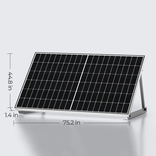 Renogy 450 Watt Bifacial Monocrystalline Solar Panels - High Efficiency Solar Panel Kit for Home, RV, Boat & Off-Grid Power - Perfect for Residential, Camping & Emergency Backup Use