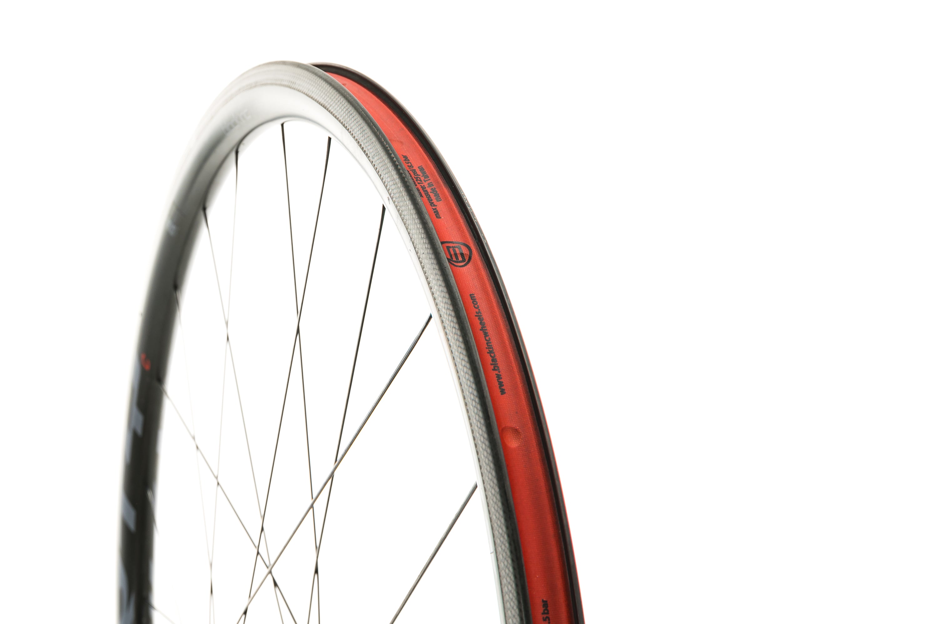 Black Inc. Thirty C Carbon Clincher 700c Rear Wheel - Lightweight Road Bike Wheel for Racing & Training | High-Performance Cycling Component for Speed & Durability