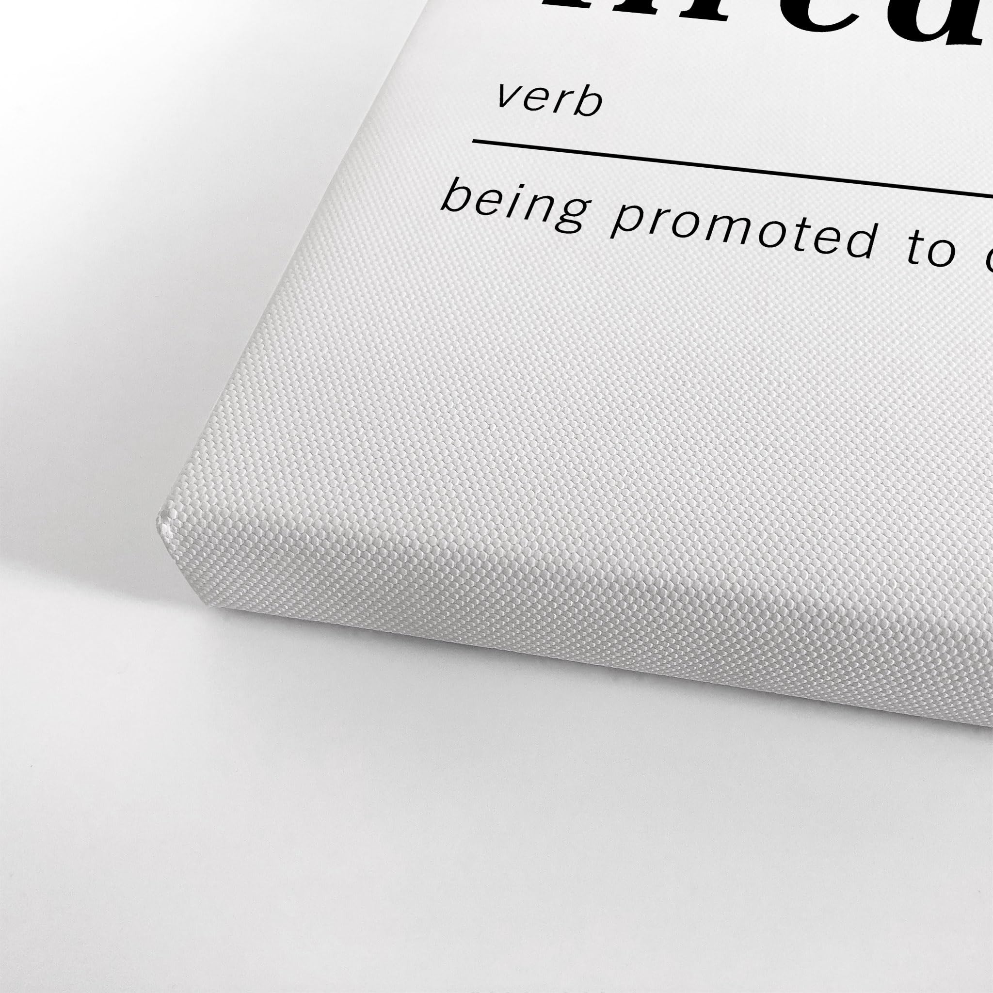 Funny 'Getting Fired' Definition Dictionary Art Print - Motivational Office Wall Decor for Living Room, Bedroom & Bathroom - Ready to Hang 40x30 Canvas Made in USA | Perfect for Home Offices, Gag Gifts & Break Room Humor