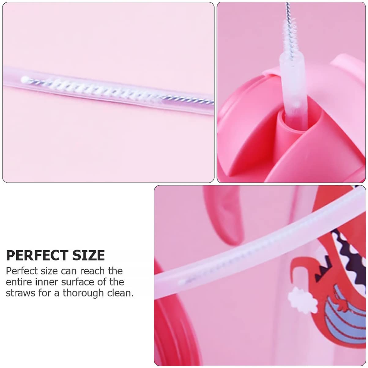 30-Pack Stainless Steel Straw Cleaning Brushes - Durable Tube Cleaners for Reusable Metal, Glass & Silicone Straws - Perfect for Home, Office, Travel & Eco-Friendly Lifestyle
