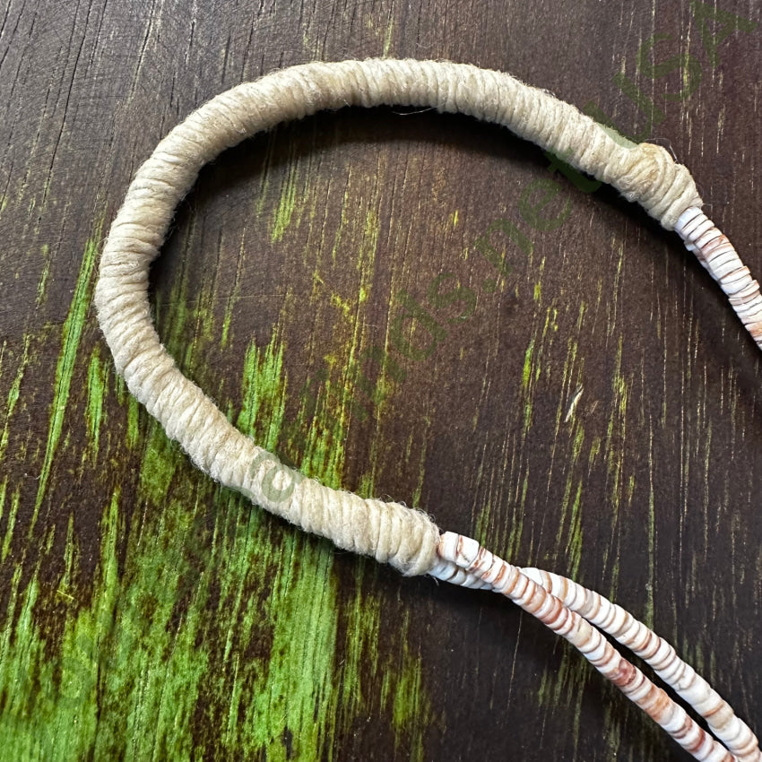 Vintage Blue Nugget Turquoise & White Heishi Bead Necklace - Handmade Boho Jewelry for Women, Southwest Style Beaded Choker | Perfect for Festivals, Weddings & Boho Fashion
