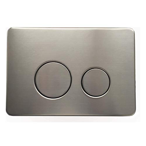 Satin Nickel Round - Push Plates (Metal)