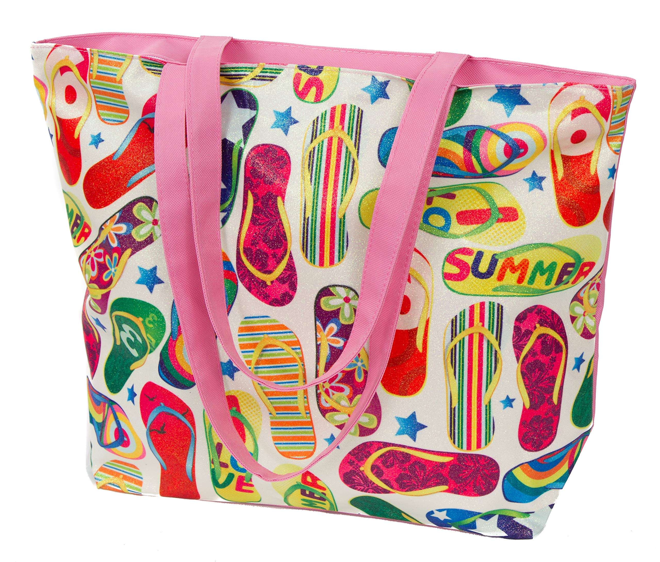 Stylish Water-Resistant Tote Bag for Women - Durable Travel & Beach Bag with Spacious Compartments | Perfect for Shopping, Gym, Work & Vacation Essentials