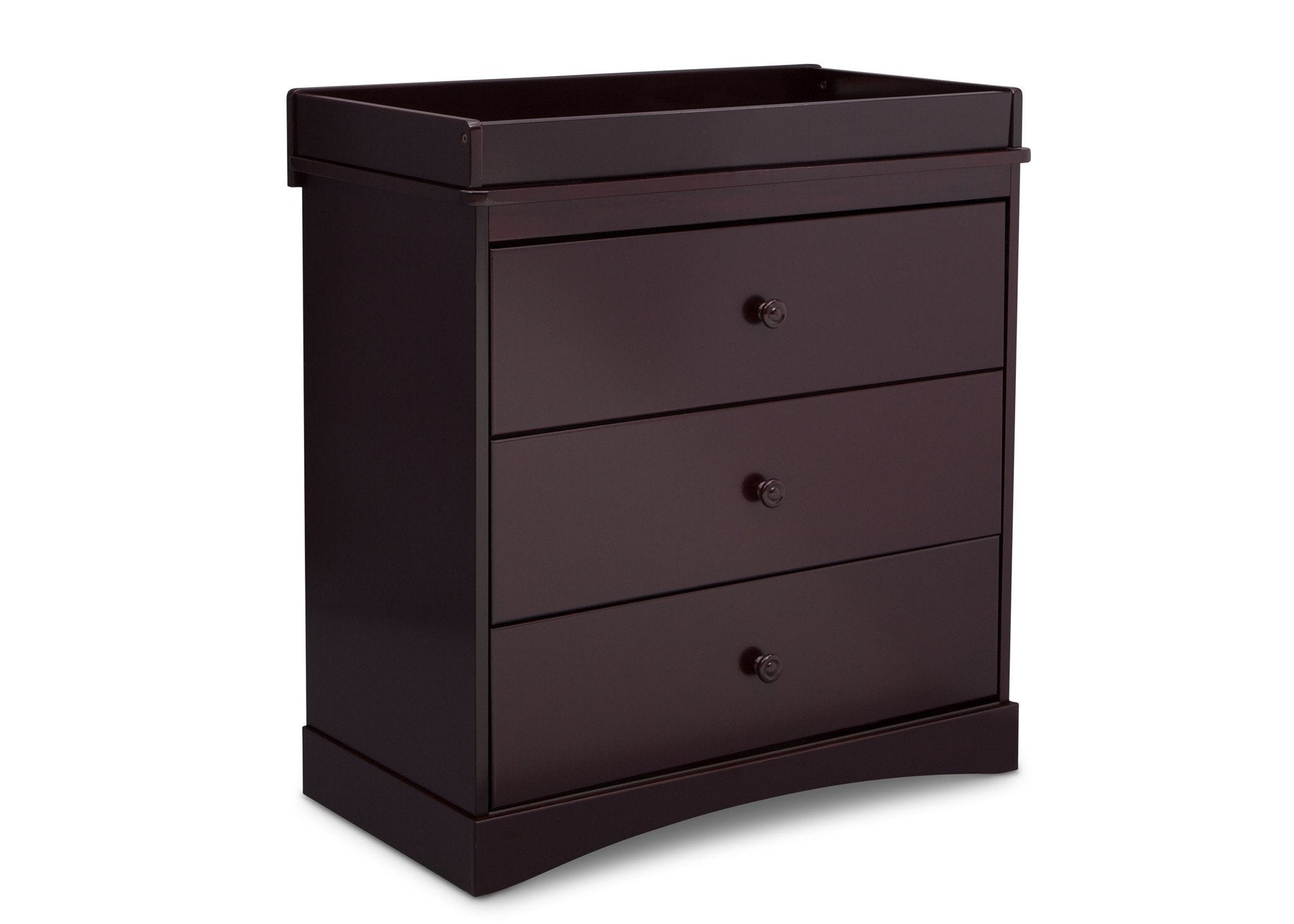 Sutton 3-Drawer Baby Dresser with Changing Table Top - Nursery Storage Solution for Diapers, Clothes & Essentials
