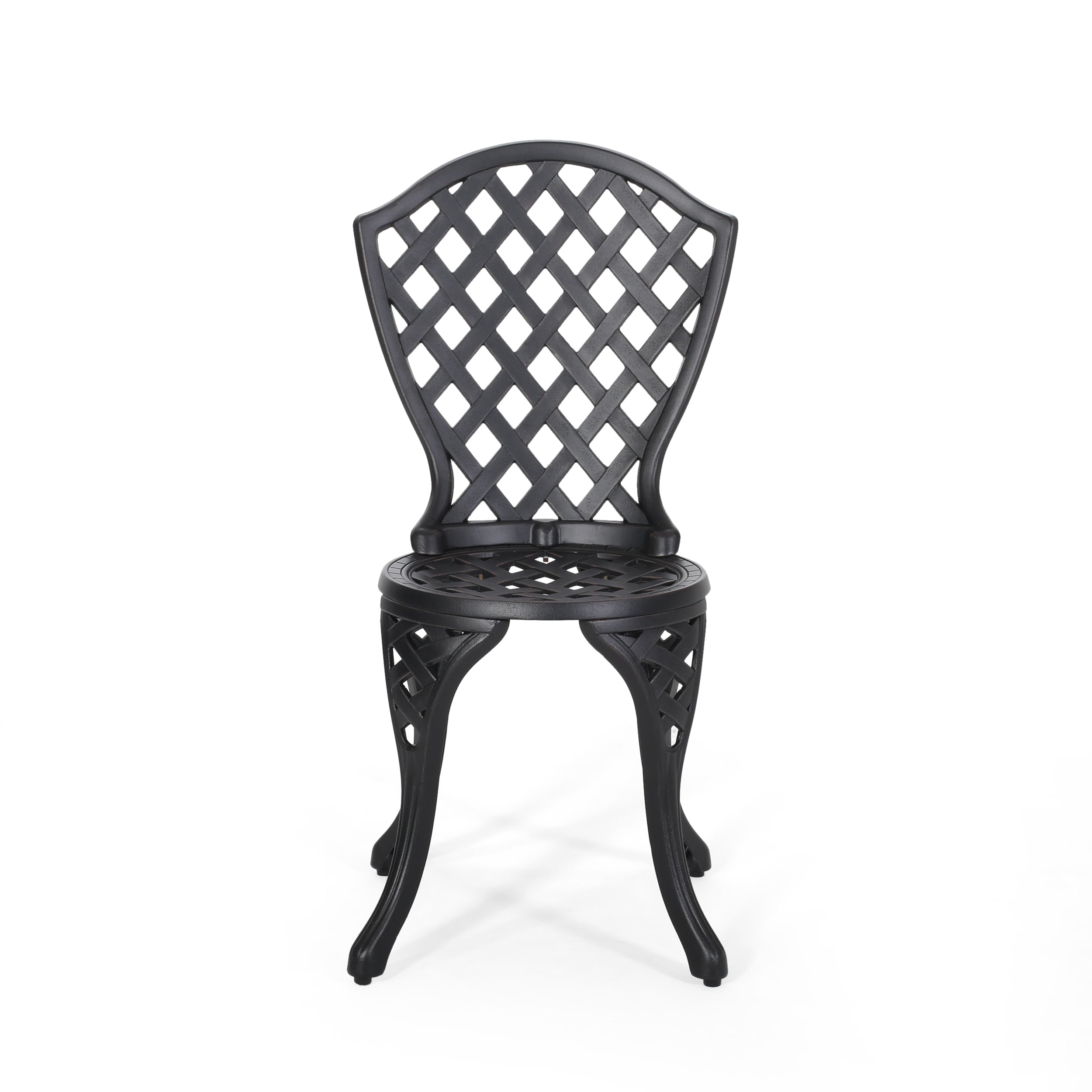Premium Bistro Set with Metal Frame - Outdoor Patio Dining Furniture for Garden, Poolside & Backyard Relaxation