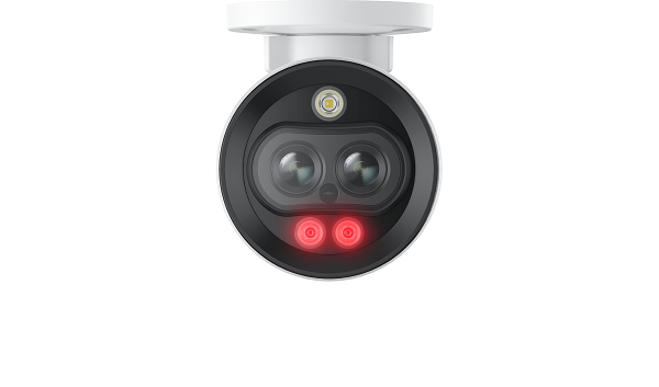RLC 81MA 4K 8MP Smart Dual Lens PoE Security Camera with Dual View - Indoor/Outdoor Surveillance for Home & Business Protection