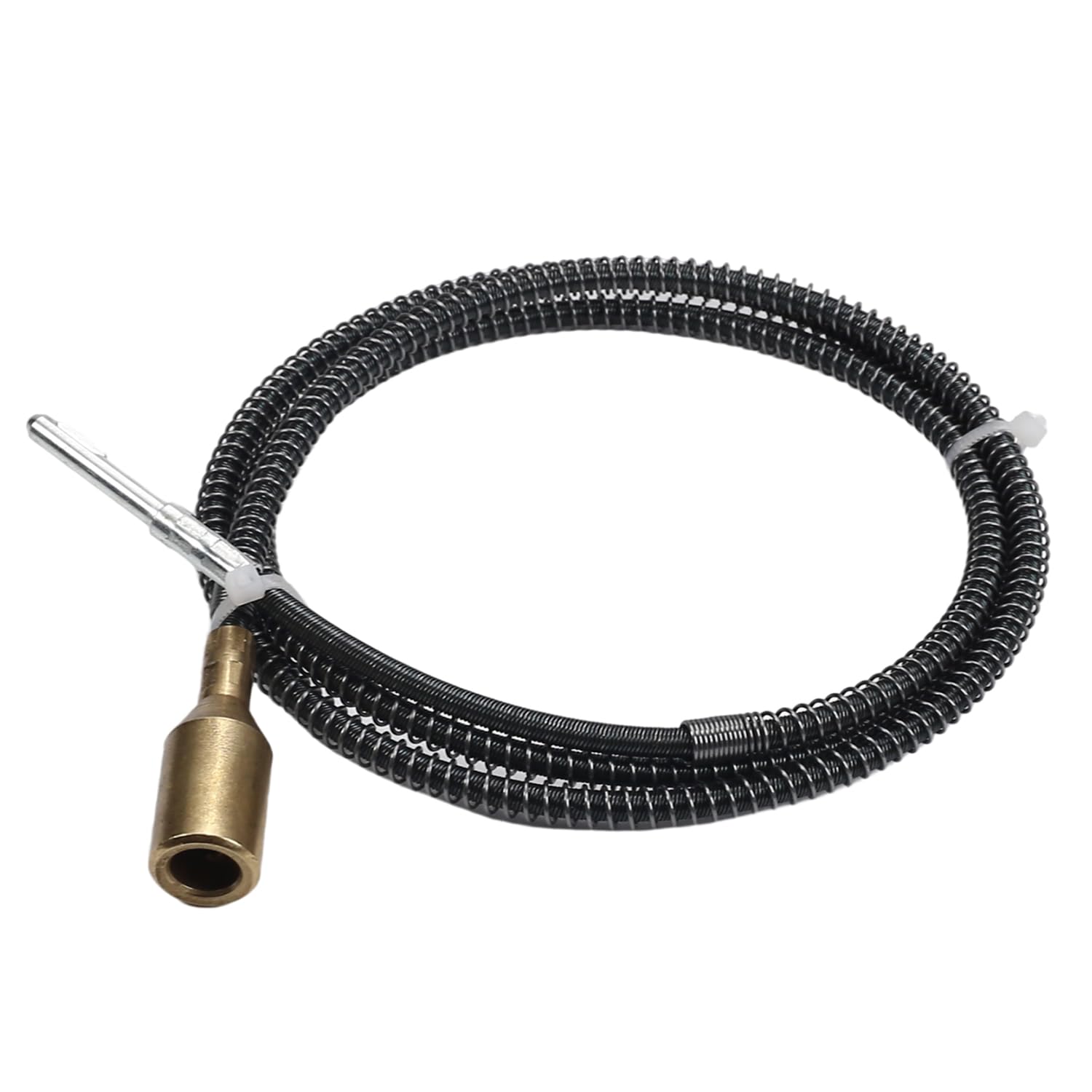 Flexible Power Drill Extension Cable - Aicosineg 1M Flex Shaft Adapter Attachment with Chuck | Compatible with Rotary Tools, Polishing Kits & Drill Bits | Perfect for DIY Projects, Jewelry Making & Metal Polishing