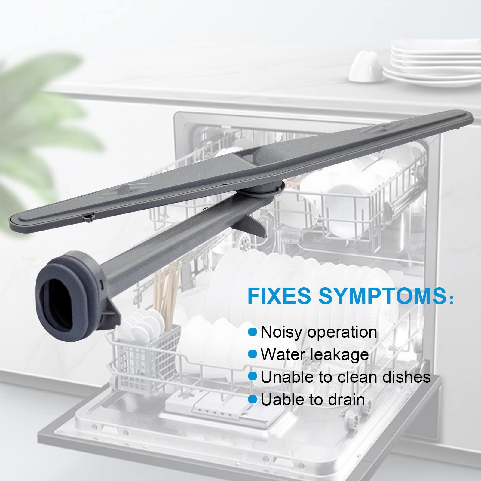 Frigidaire Dishwasher Center Wash Arm Assembly - Replacement for Model 5304498136 & PS11770527 | Compatible with Frigidaire Dishwashers | Perfect for Efficient Cleaning & Dishwashing Performance