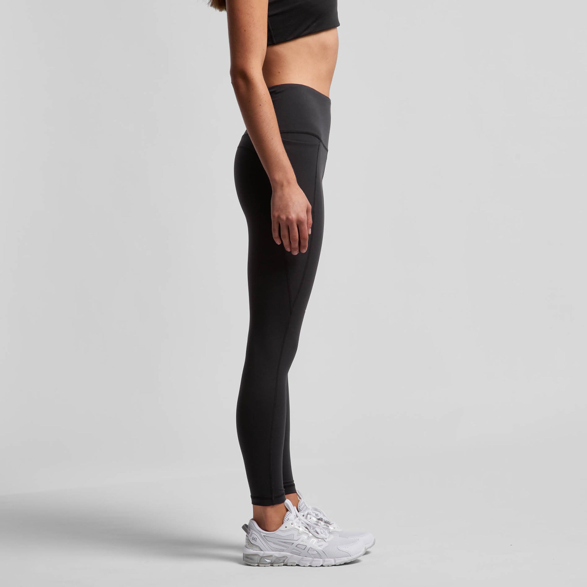 AS Colour Active Leggings for Women - High Waist Yoga Pants, Workout Tights, Gym Running & Fitness - Comfortable Stretchy Black Leggings for Yoga, Pilates, Lounge & Everyday Wear