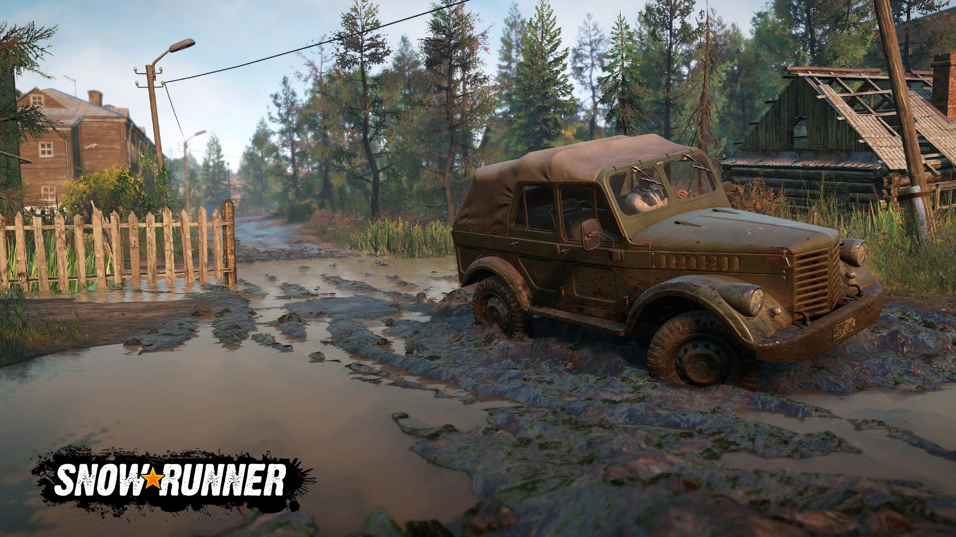 SnowRunner PS5 Game - Off-Road Truck Simulation for PlayStation 5 | Adventure & Strategy Gaming Experience