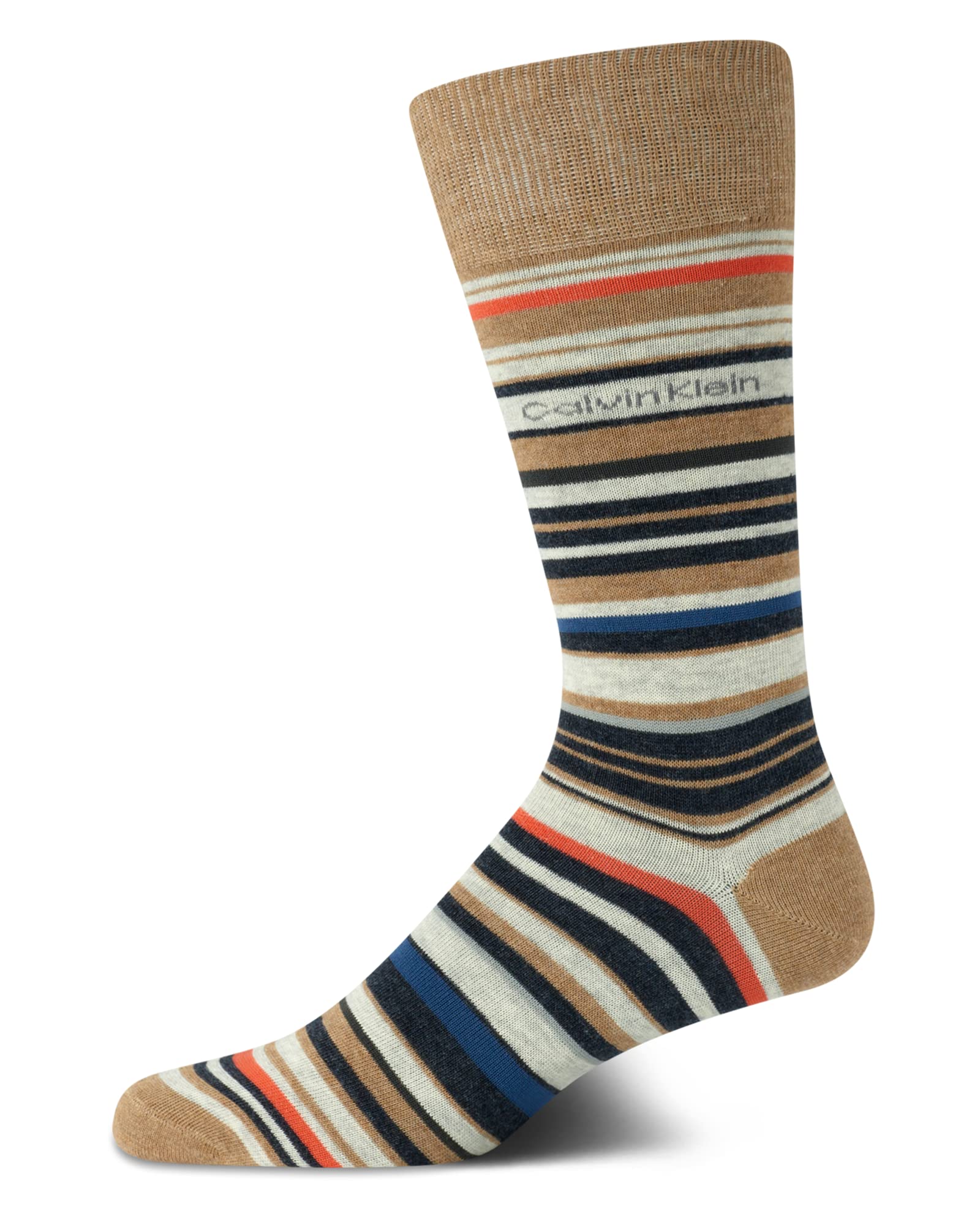 Calvin Klein Men's Dress Socks - Soft Cotton Blend Luxury Socks for Business, Office & Formal Occasions
