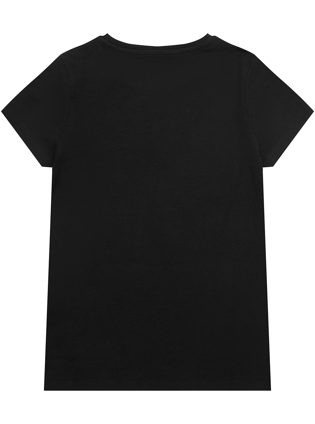 Black Short Sleeve T-Shirt for Men & Women (Sizes 7-16) - Casual Comfort Fit Cotton Tee for Everyday Wear, Gym, and Outdoor Activities