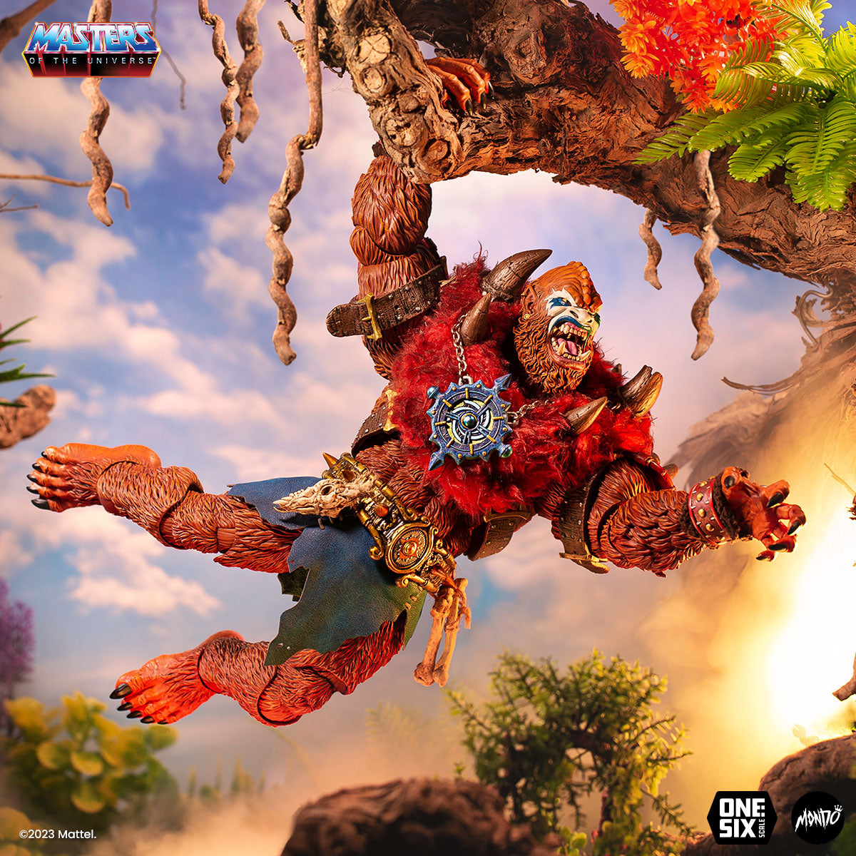 Masters of the Universe Beast Man 1/6 Scale Collectible Action Figure - Timed Limited Edition - Perfect for Display, Gifts, and He-Man Fans Collection