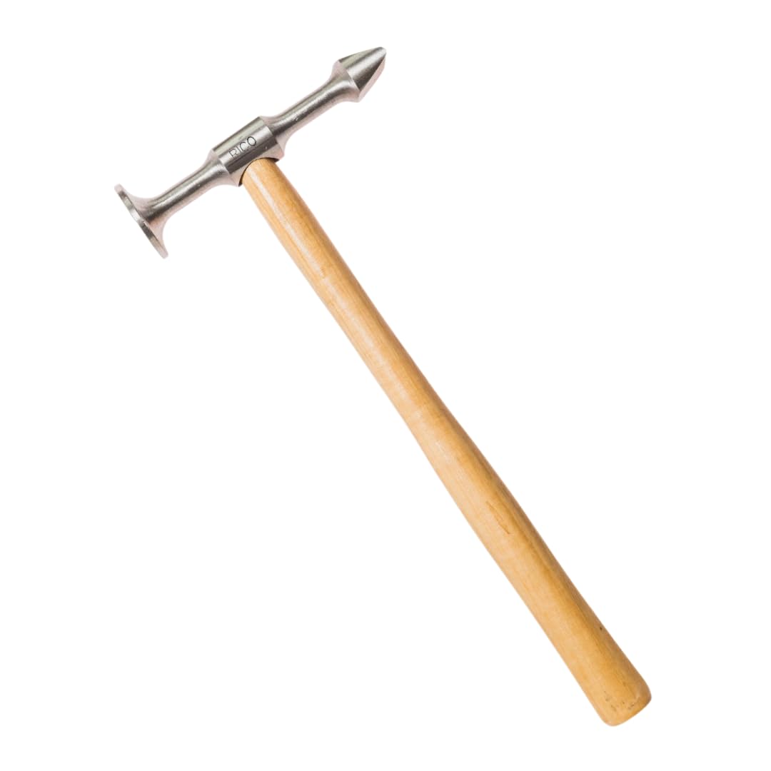 Auto Body Hammer - Straight Pein Extra Light Weight for Car Dent Repair & Metal Shaping | Professional Automotive Tool for DIY & Body Shop Use
