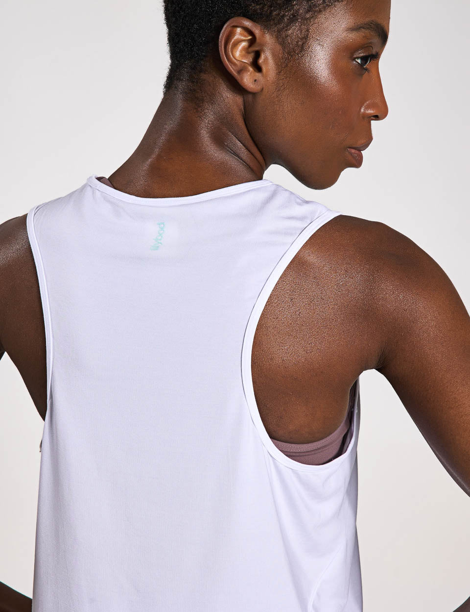 Mia Tank Top for Women - Soft Cotton White T-Shirt - Casual Summer Wear, Gym, Yoga & Everyday Outfits