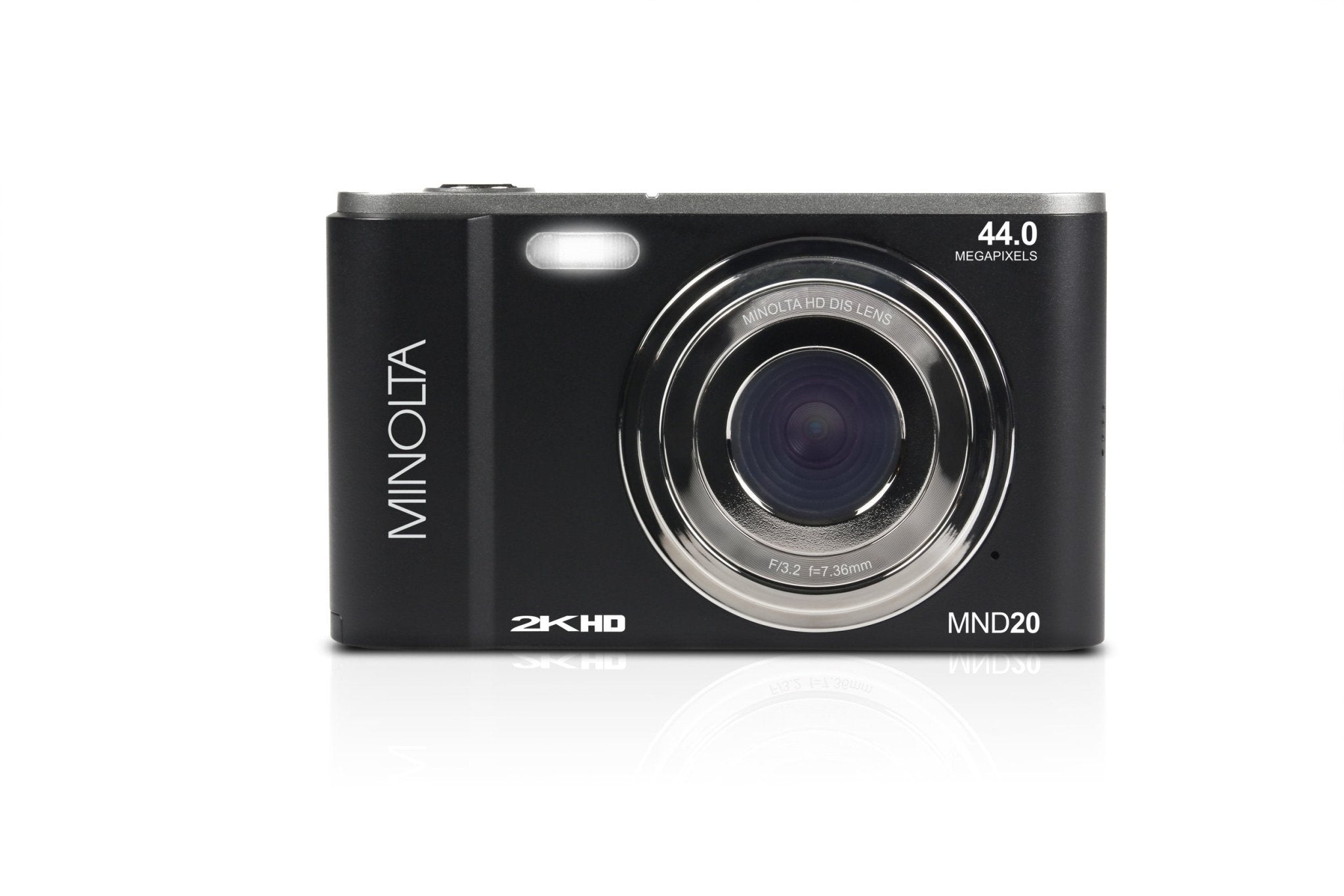 MINOLTA MND20 44MP Digital Camera - 2.7K Ultra HD Video, 3.0