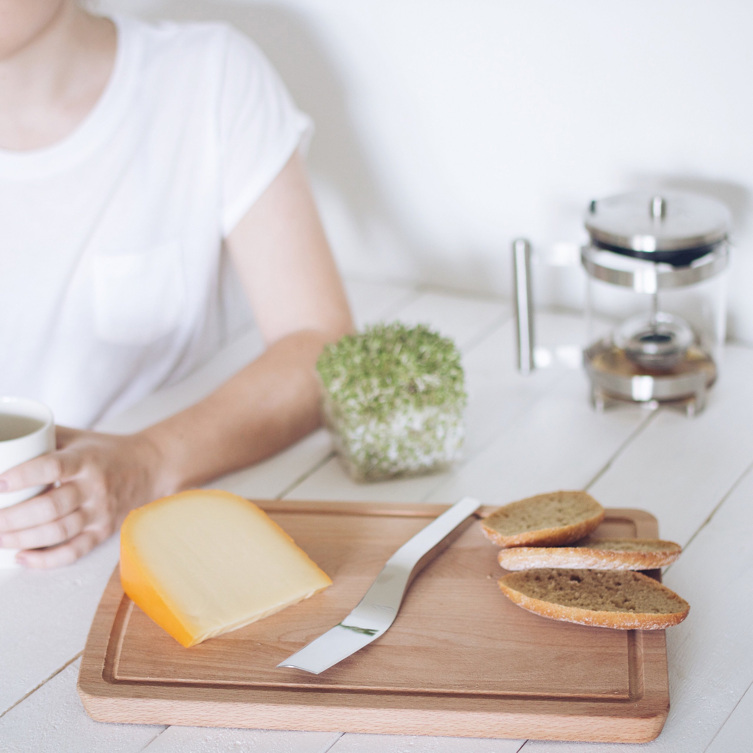 Premium Stainless Steel Cheese Knife Set - Sharp Durable Blades for Hard & Soft Cheeses - Perfect for Charcuterie Boards, Wine Pairings & Gourmet Entertaining