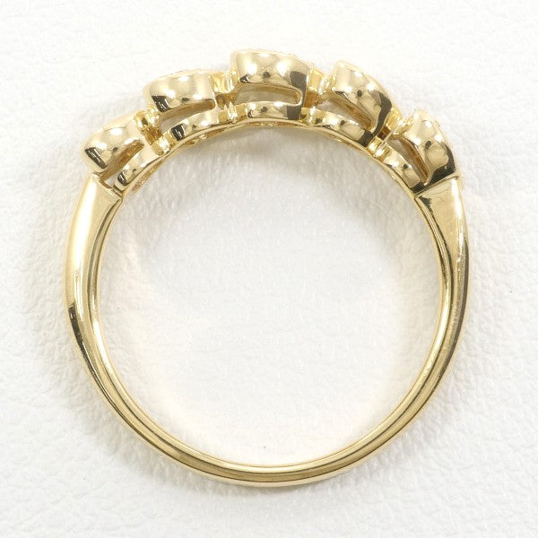 18K Yellow Gold Diamond Ring for Women - Elegant Solitaire Engagement & Wedding Band - Perfect for Proposals, Anniversaries, and Special Occasions